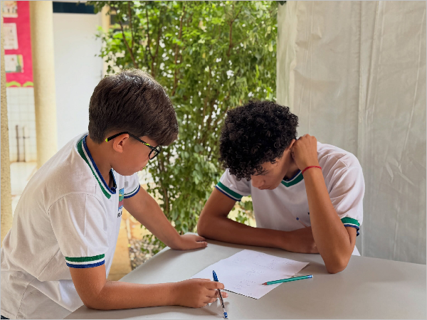 Escola Francisco Edson realiza 2ª Trilha da Matemática com estudantes do 6º ao 9º ano