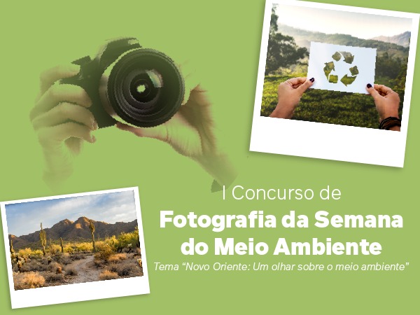 Prefeitura de Novo Oriente irá realizar o 1º Concurso de Fotografia da Semana do Meio Ambiente