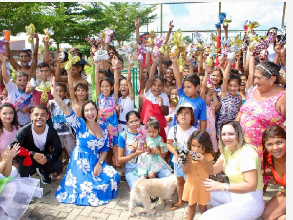 Secretaria do Trabalho e Assistência Social realiza distribuição de ovos de pascoa para as crianças do município